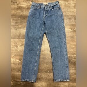 Classic High-Rise Women's Blue Jeans